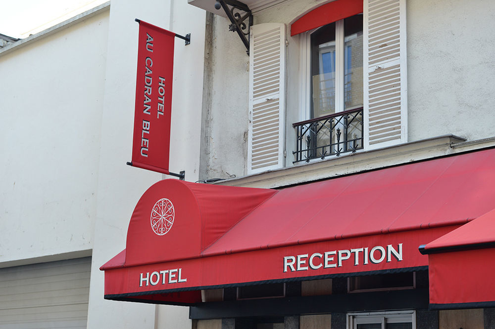 Hotel Au Cadran Bleu Levallois-Perret Exterior foto